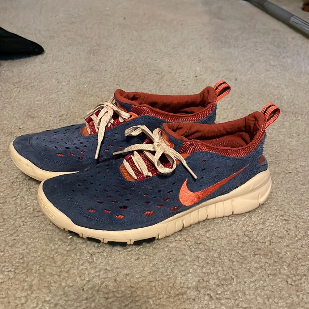 Nike Free Run Trail Thunder Blue Size 9